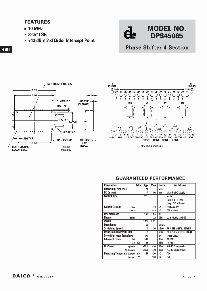 DPS45085_1233706.PDF Datasheet