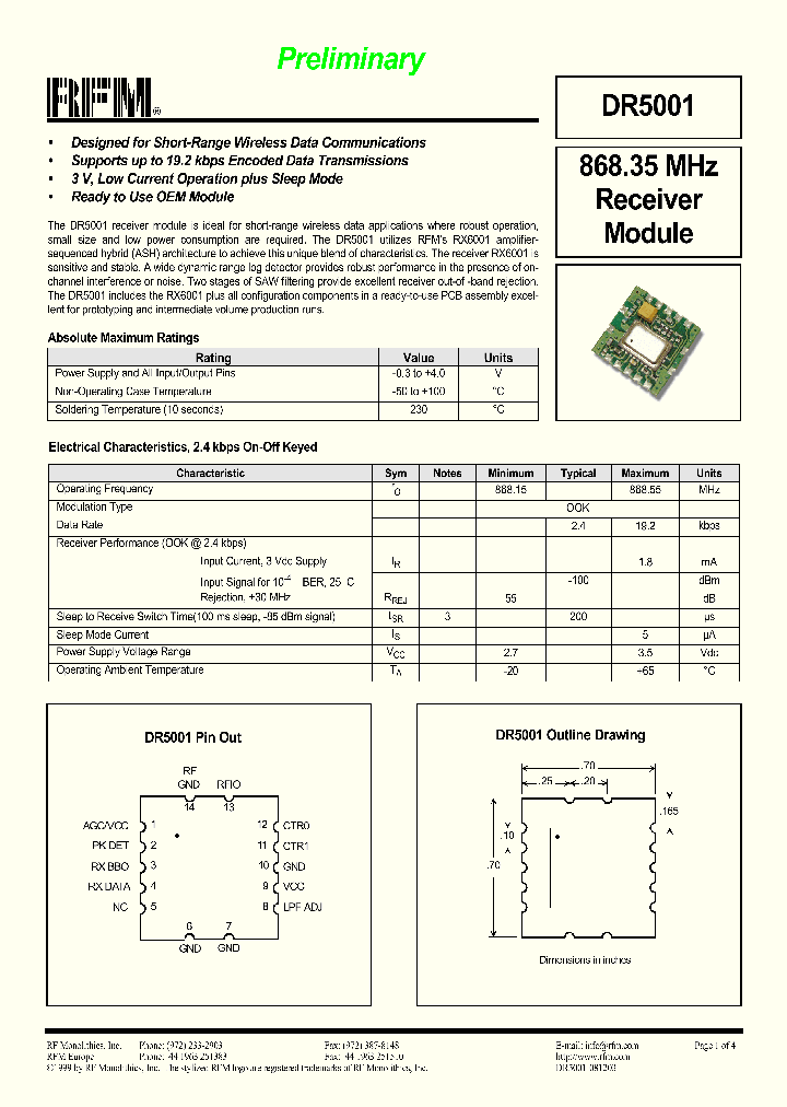 DR5001_1233743.PDF Datasheet