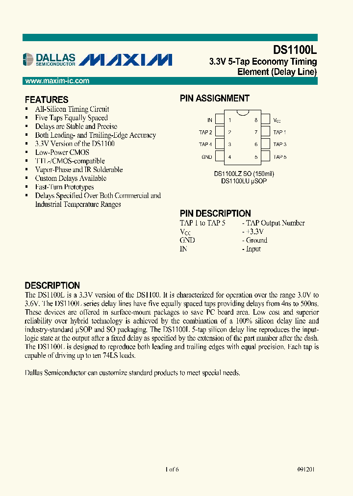 DS1100LZ-75_1233888.PDF Datasheet
