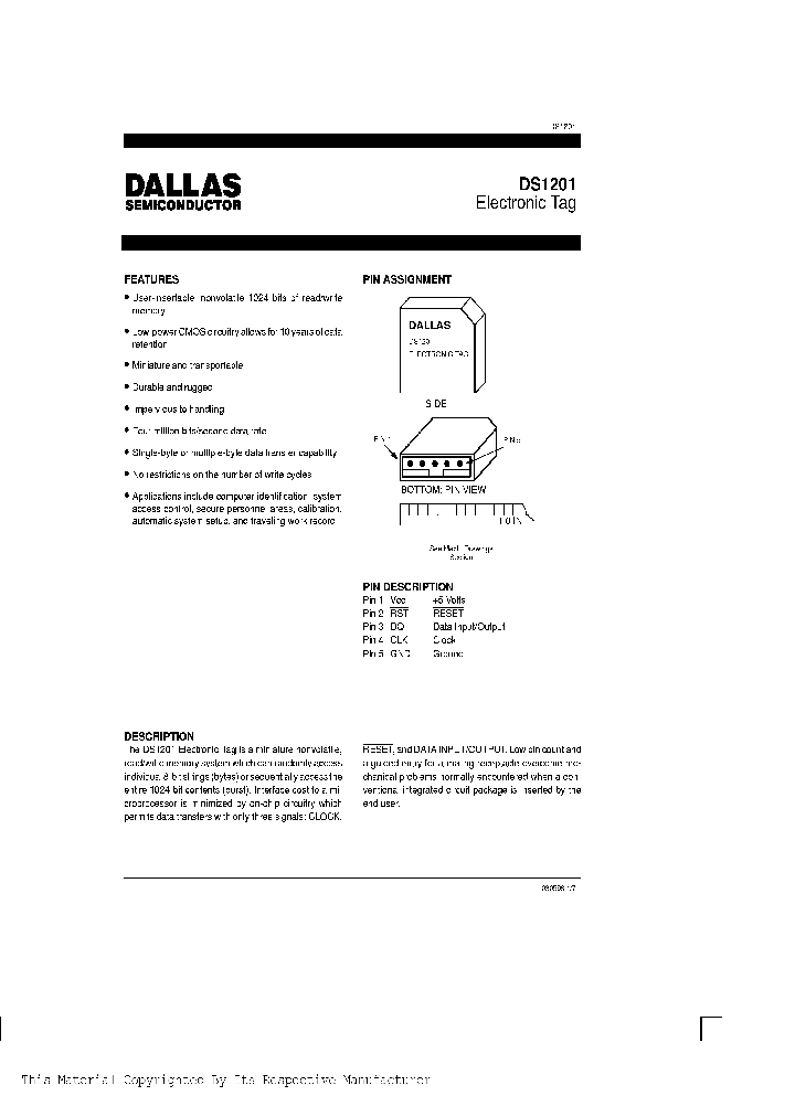 DS1201_1233901.PDF Datasheet