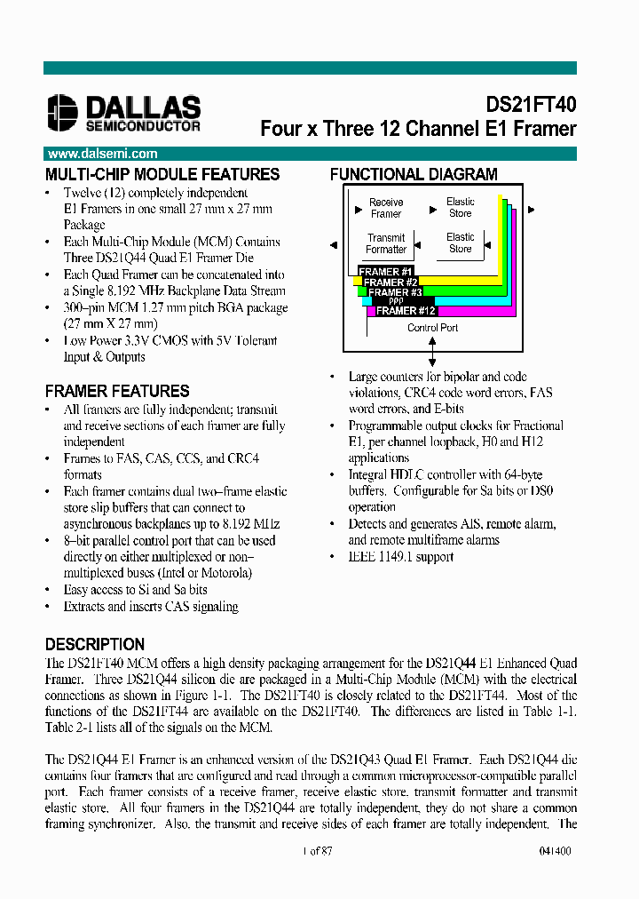 DS21FT40_1234146.PDF Datasheet