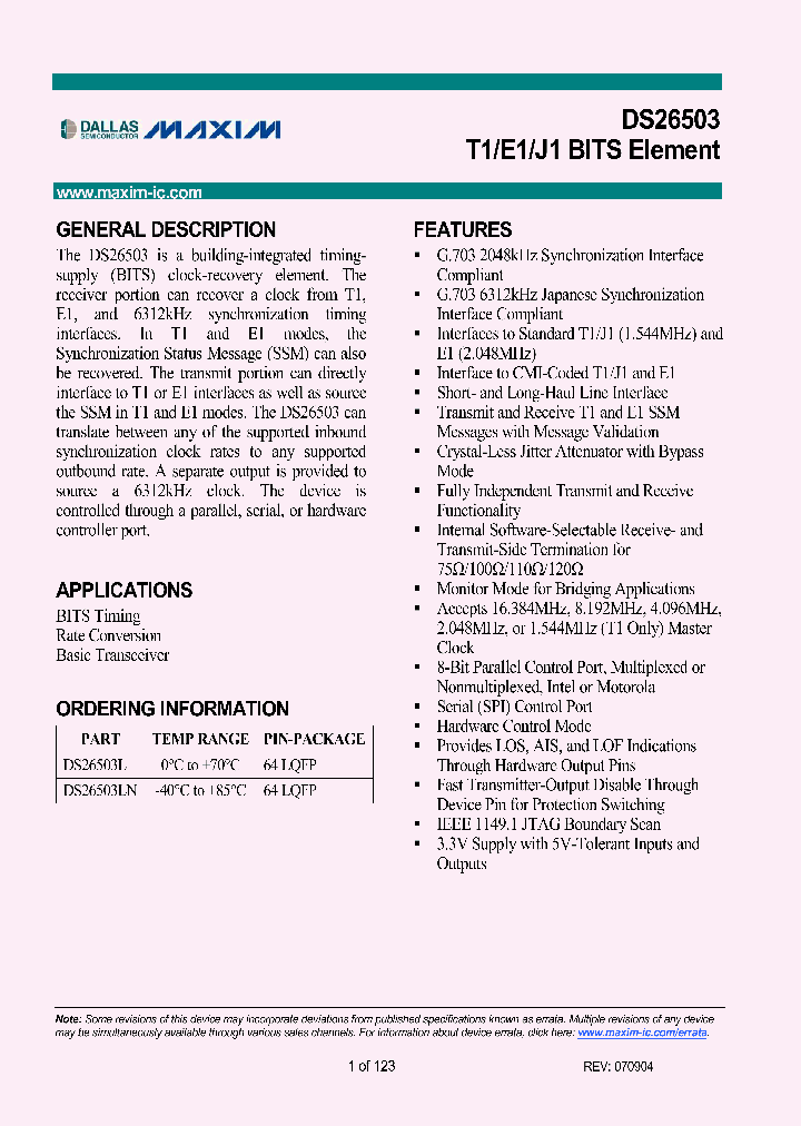 DS26503LN_1234213.PDF Datasheet