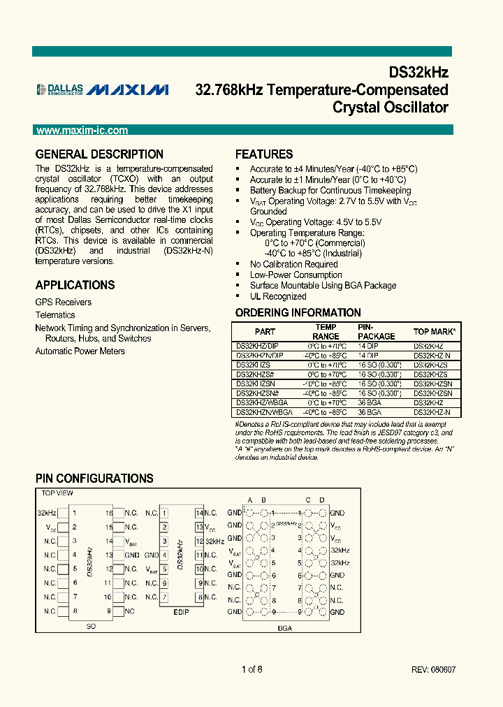 DS32KHZS_1182007.PDF Datasheet