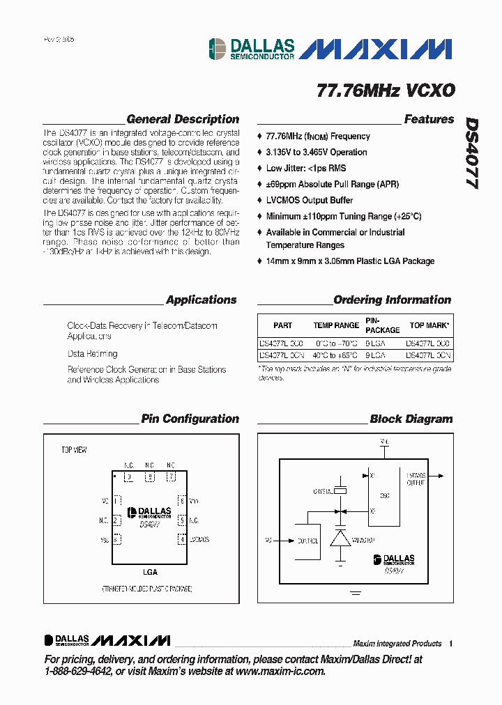 DS4077L-0CN_1234372.PDF Datasheet