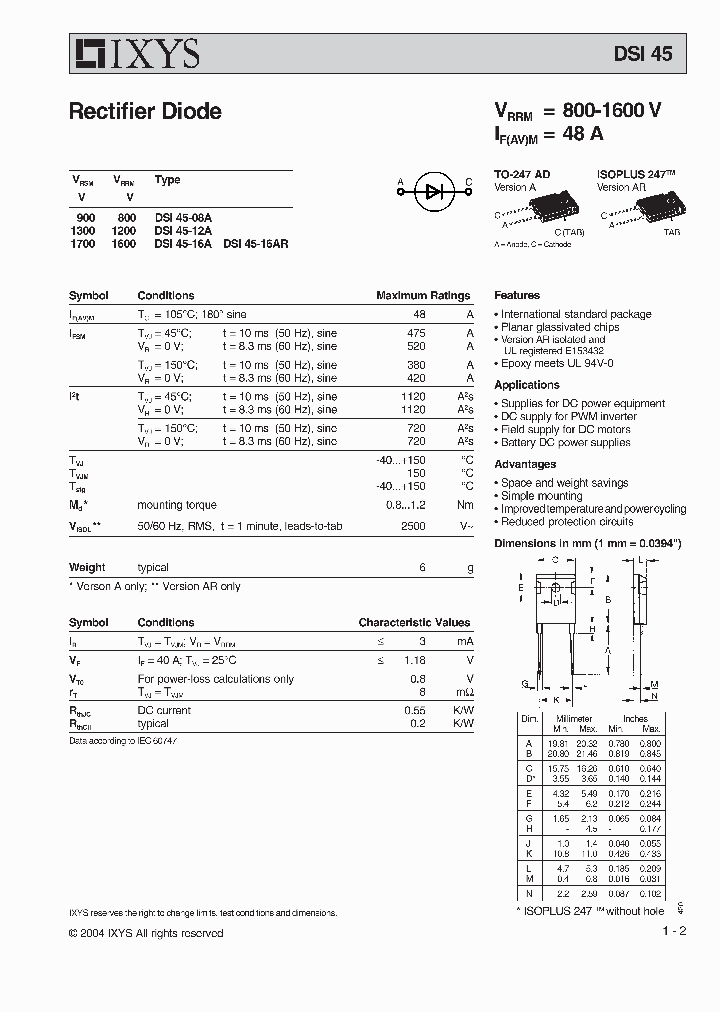 DSI45_1179192.PDF Datasheet