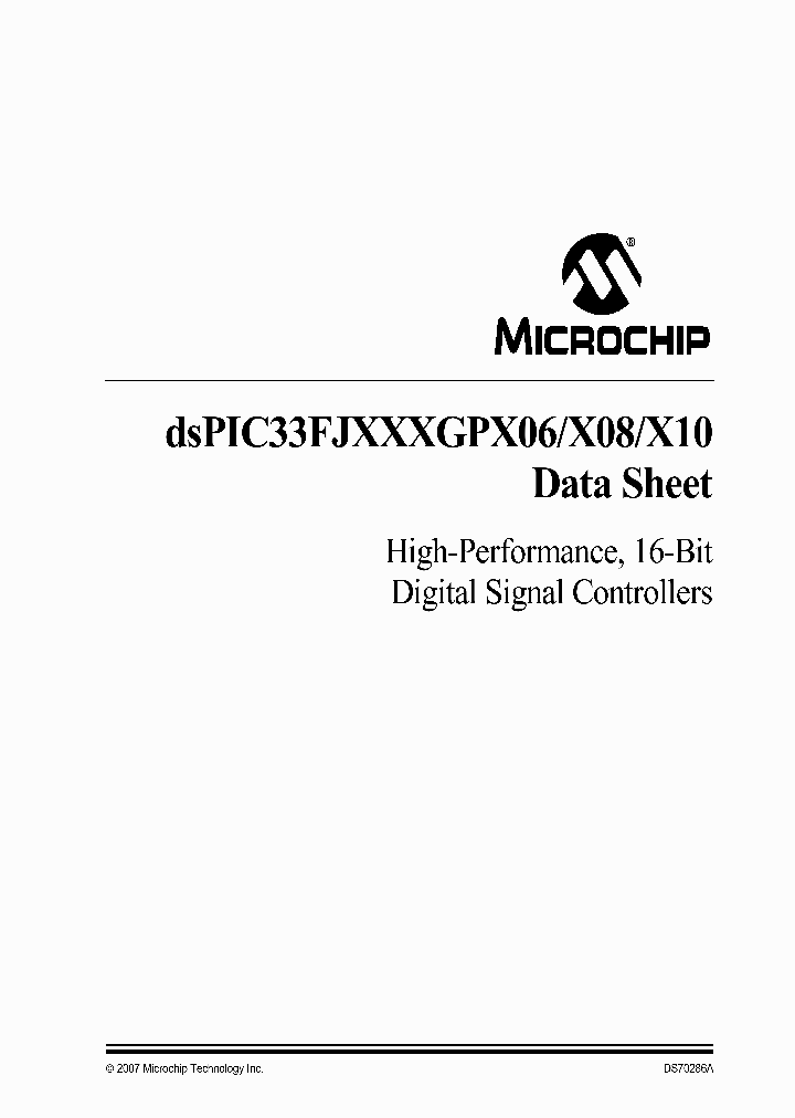 DSPIC33FJXXXGPX10_1234825.PDF Datasheet
