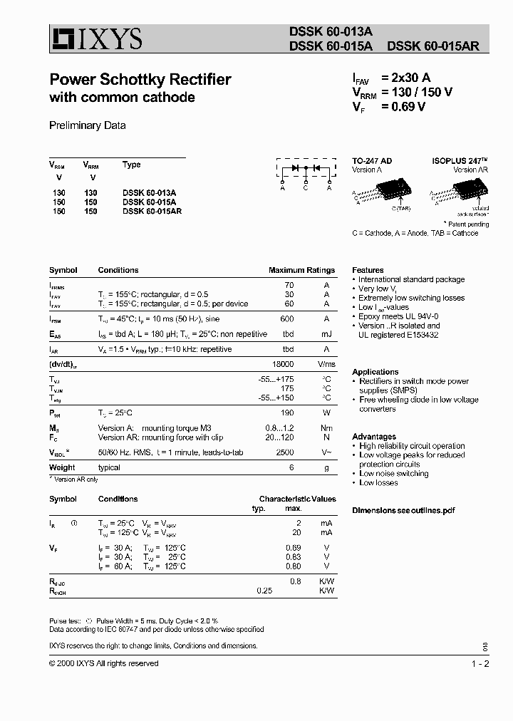 DSSK60-015AR_1234879.PDF Datasheet