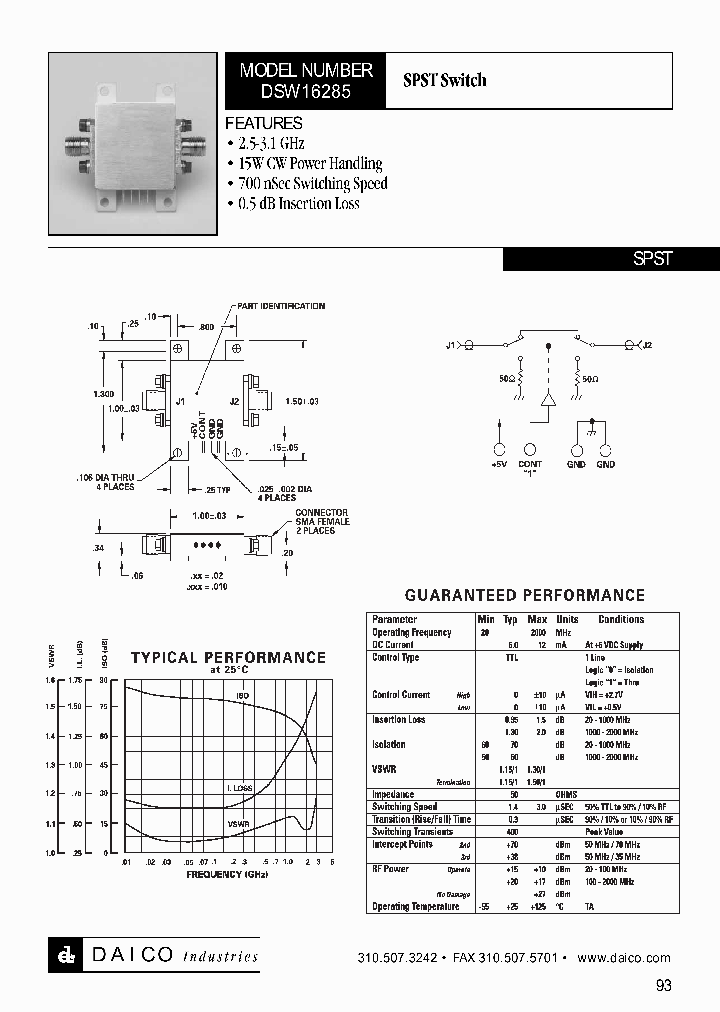 DSW16285_1234894.PDF Datasheet
