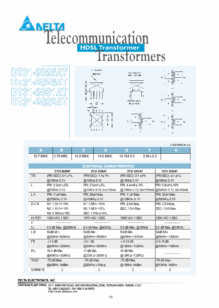 DT31-2032AT_1234950.PDF Datasheet