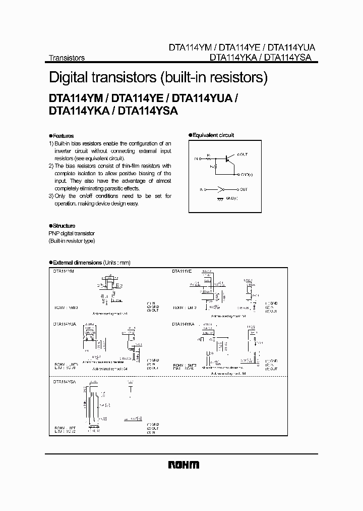 DTA114YE_1151791.PDF Datasheet