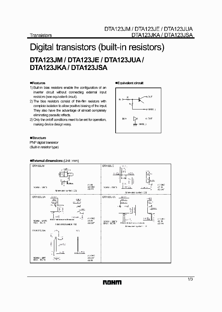 DTA123JUA_1047818.PDF Datasheet