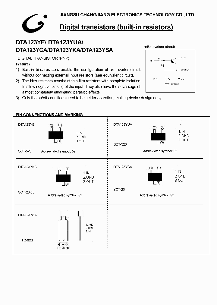 DTA123YKA_1151745.PDF Datasheet
