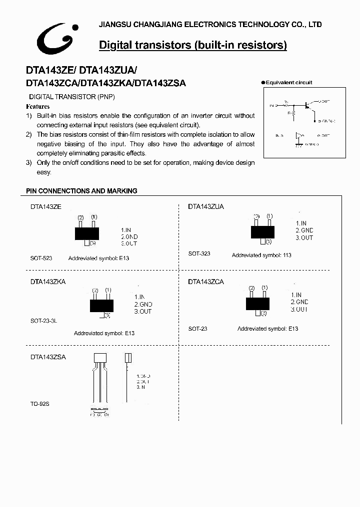 DTA143ZE_1144892.PDF Datasheet