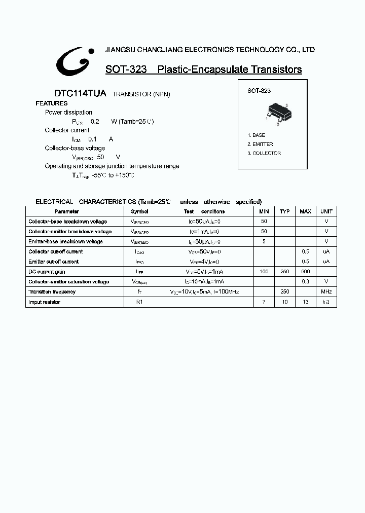 DTC114TUA-SOT-323_1235099.PDF Datasheet