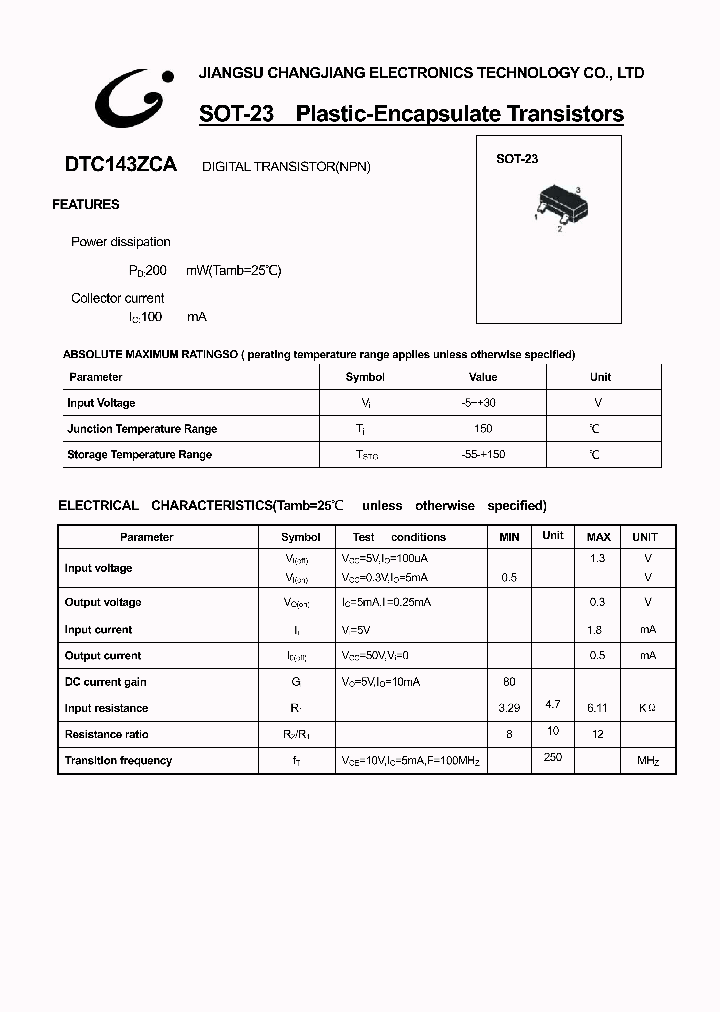 DTC143ZCA-SOT-23_1235165.PDF Datasheet