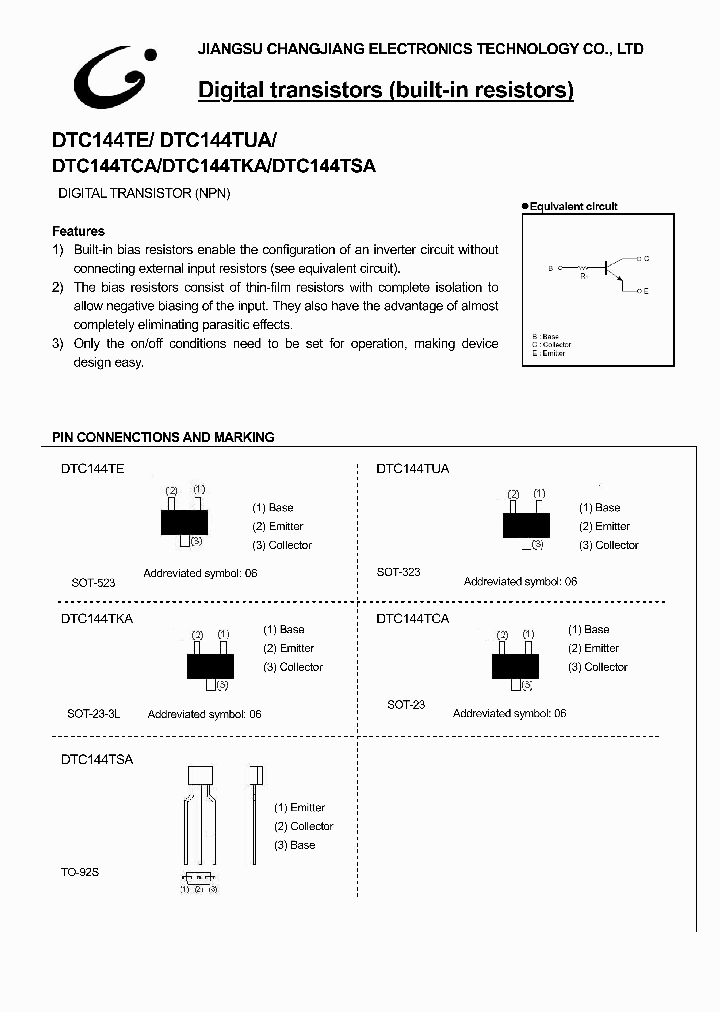 DTC144TKA_1151594.PDF Datasheet
