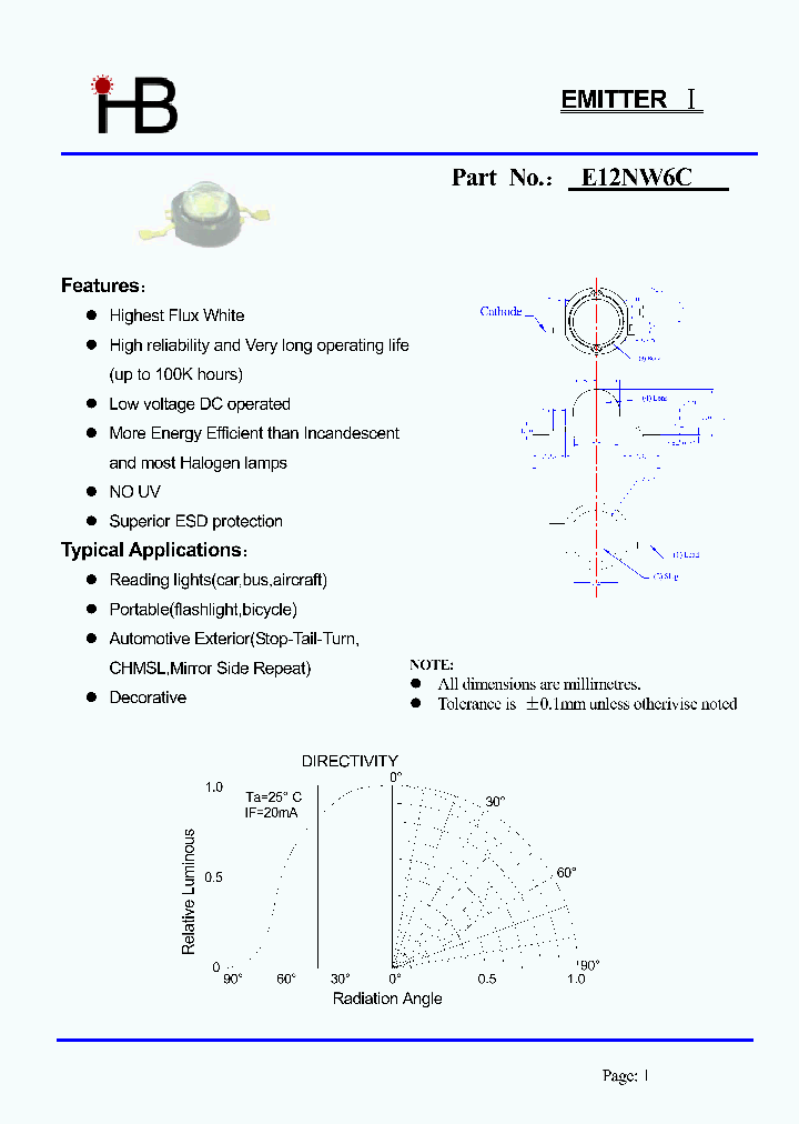 E12NW6C_1235406.PDF Datasheet