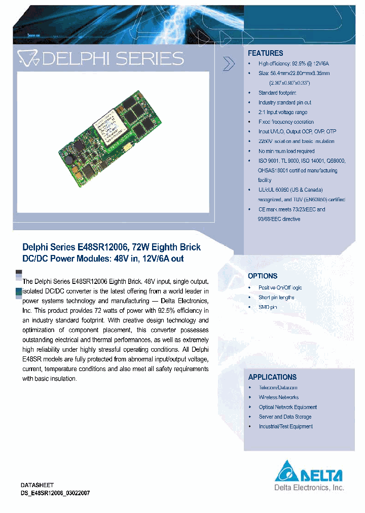 E48SR12006_1119422.PDF Datasheet