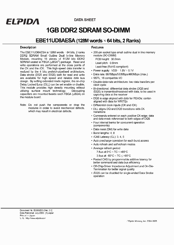 EBE11UD8AESA-6E-E_1235667.PDF Datasheet