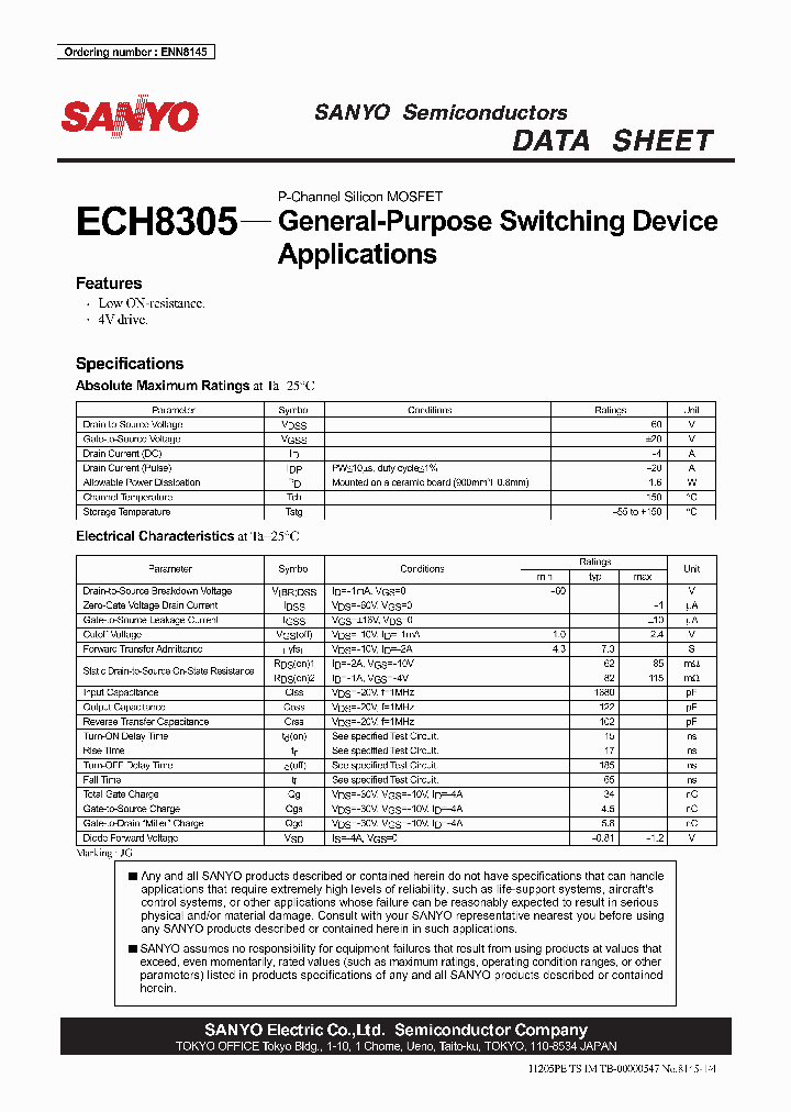ECH830507_1095967.PDF Datasheet
