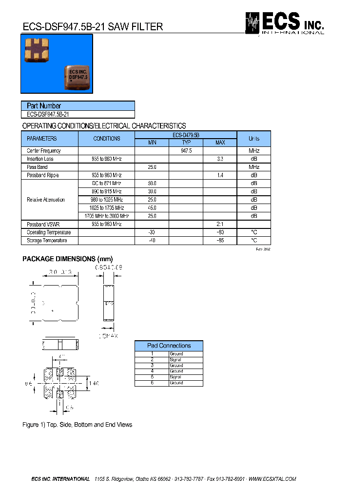ECS-DSF9475B-21_1235837.PDF Datasheet