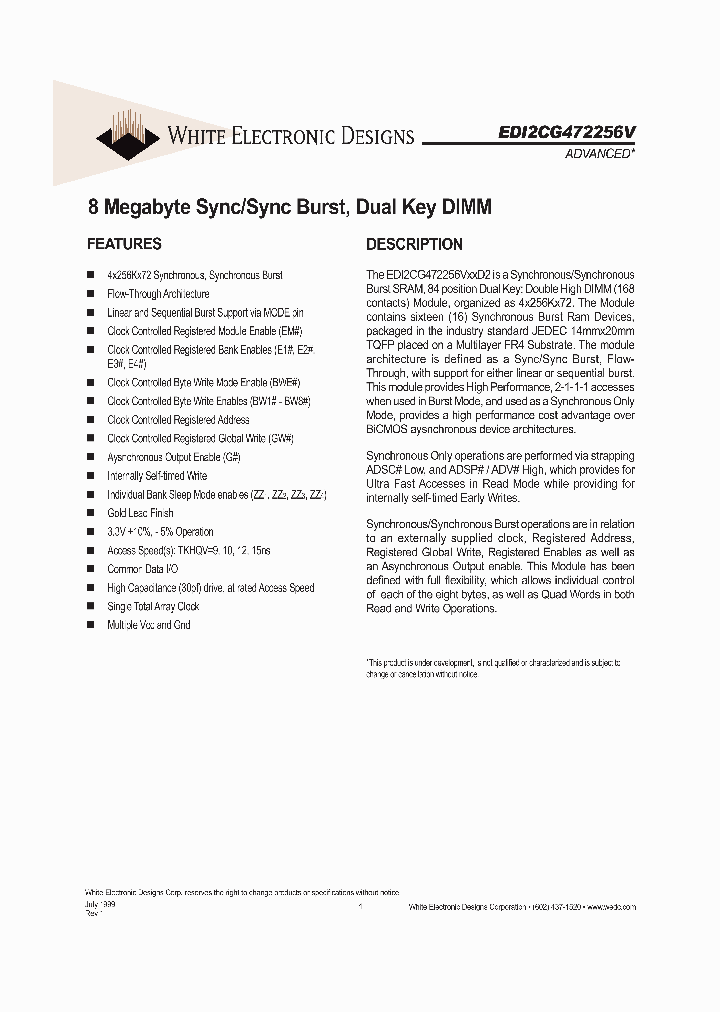 EDI2CG472256V_1088994.PDF Datasheet