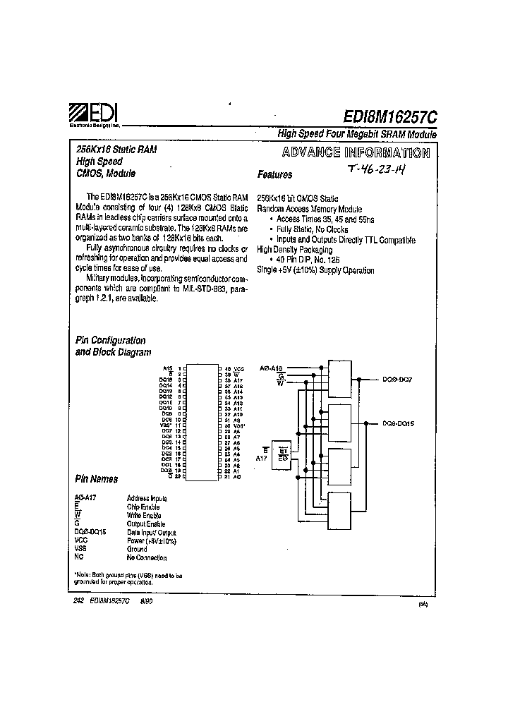 EDI8M16257C_1235990.PDF Datasheet