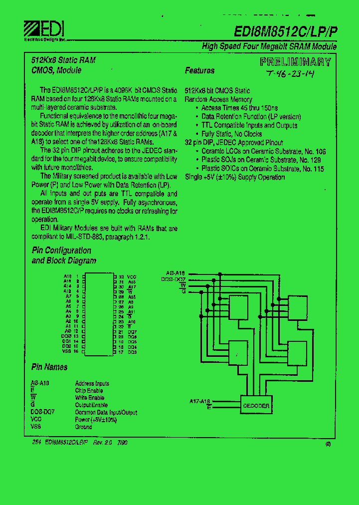 EDI8M8512LP_1164272.PDF Datasheet