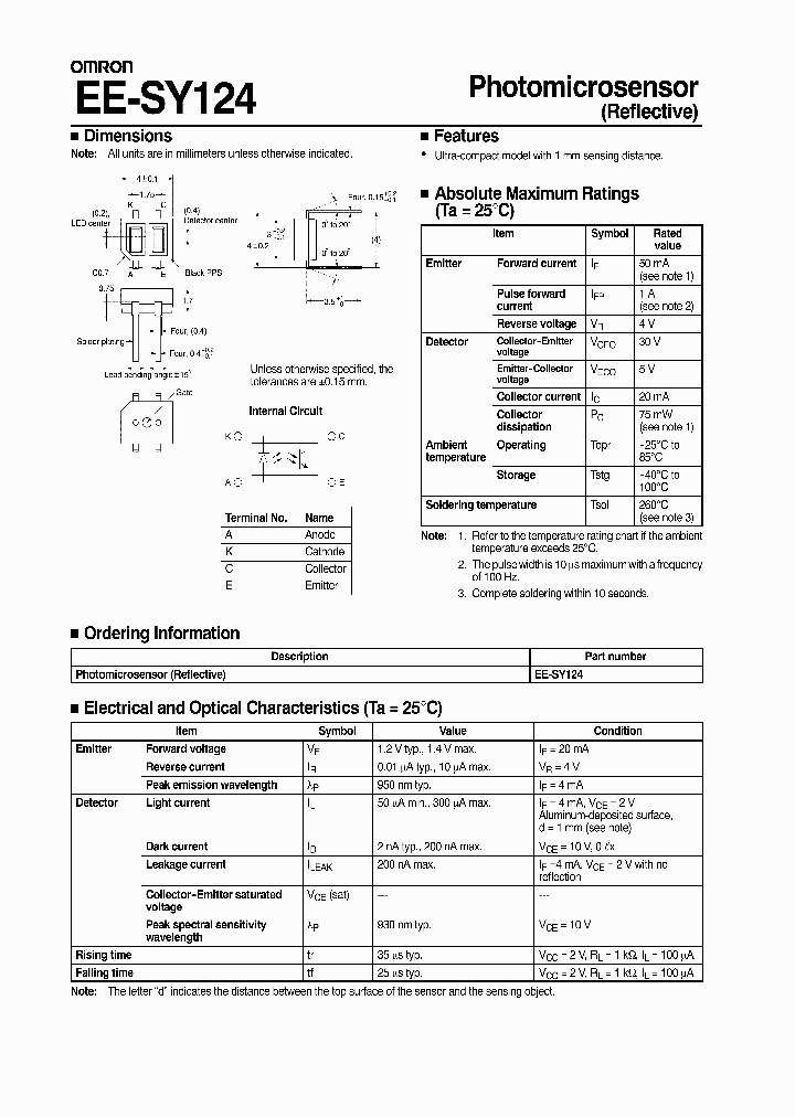 EE-SY124_1236104.PDF Datasheet