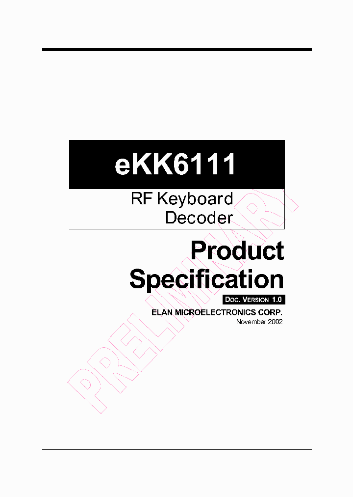 EKK6111_1236308.PDF Datasheet