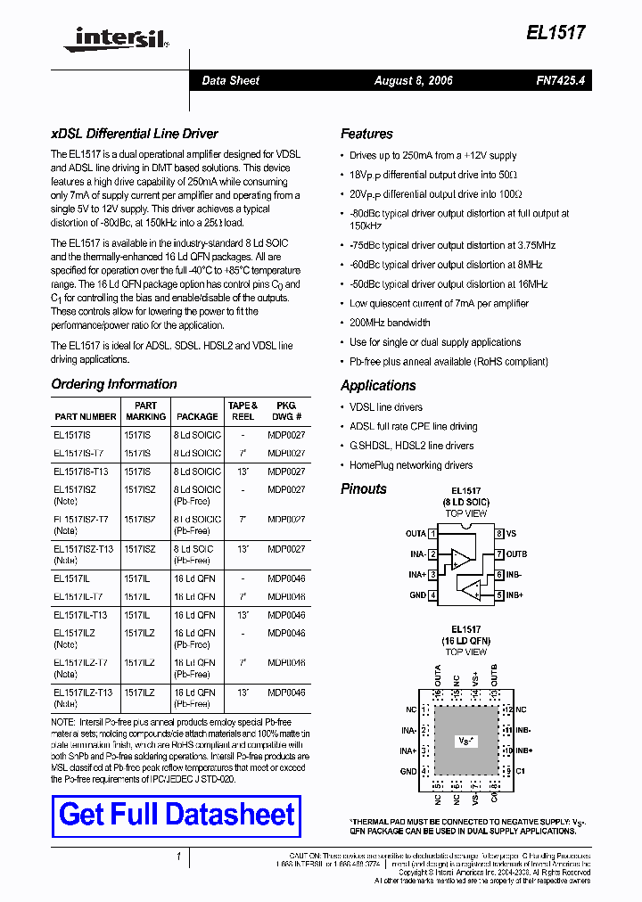 EL151706_1236341.PDF Datasheet