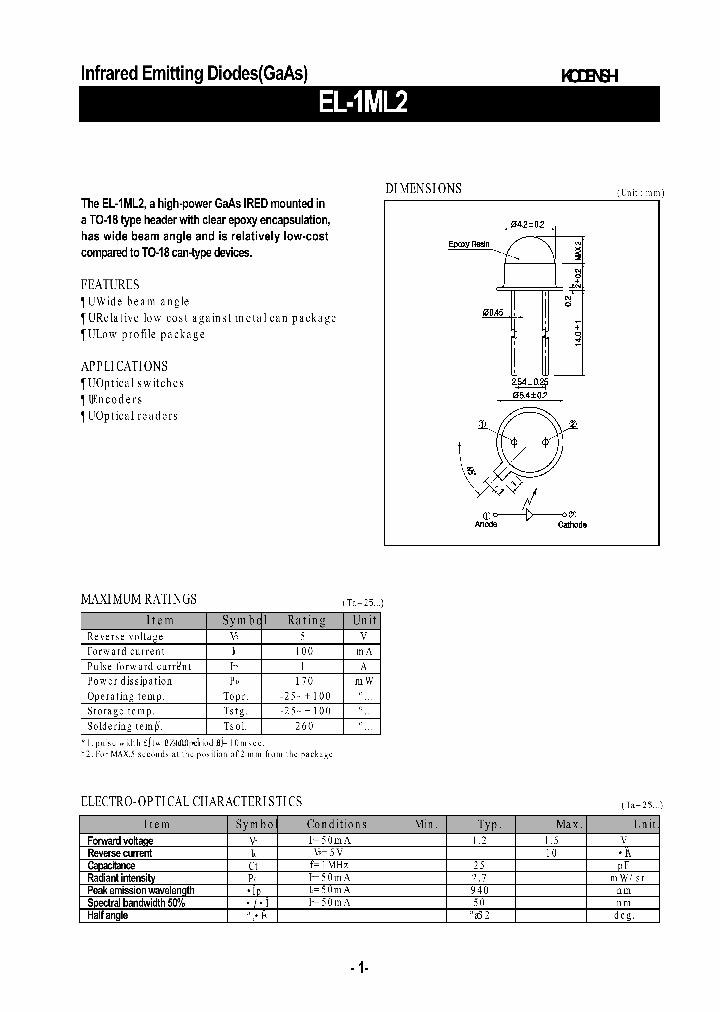 EL-1ML2_1236363.PDF Datasheet