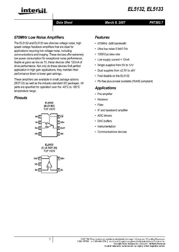 EL5133IWZ-T7A_1236519.PDF Datasheet