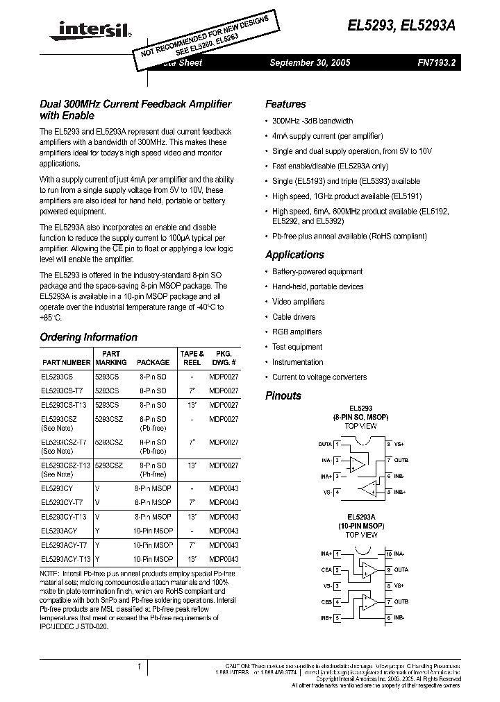 EL5293CY-T7_1236554.PDF Datasheet