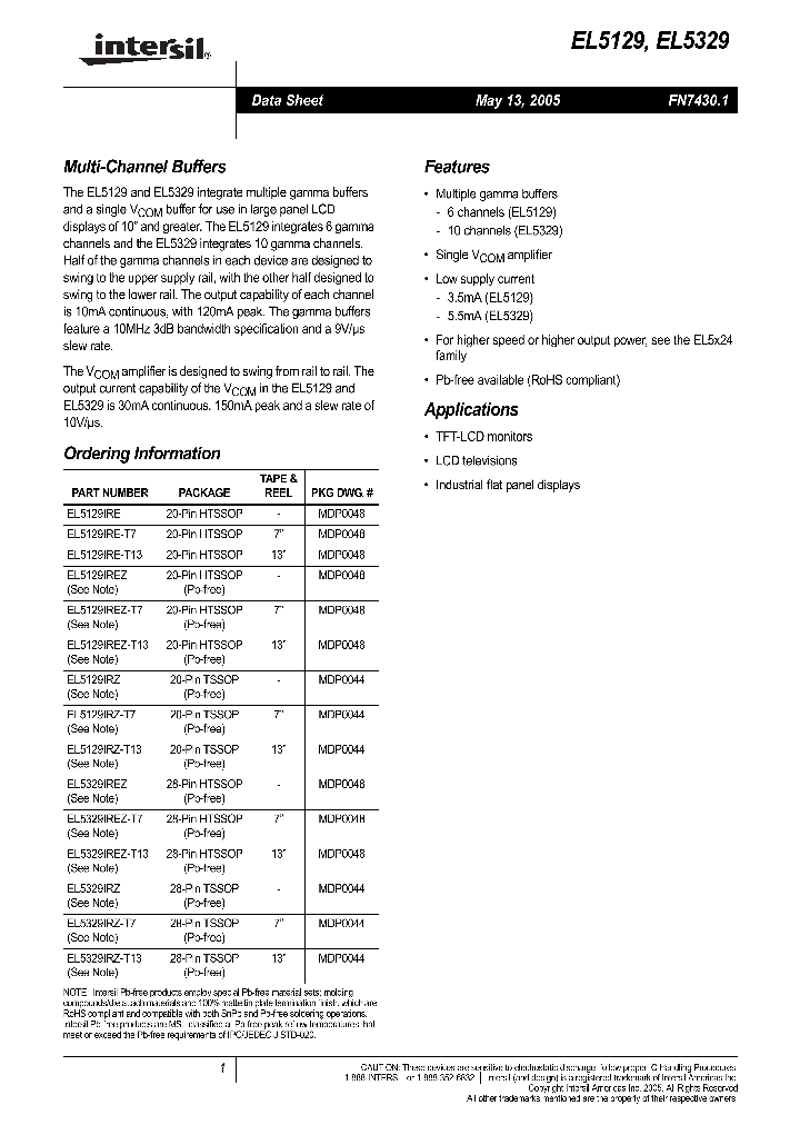 EL5329IRZ-T7_1236568.PDF Datasheet