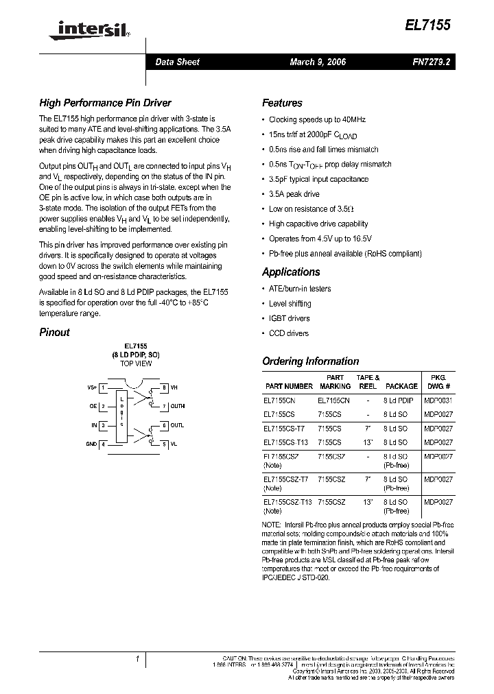 EL7155CS_759244.PDF Datasheet