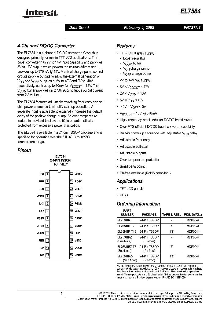 EL7584IRZ-T7_1236739.PDF Datasheet