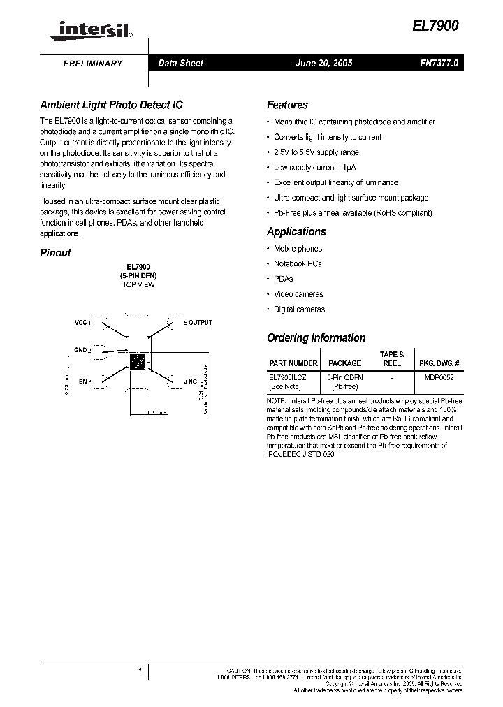 EL7900_1057992.PDF Datasheet