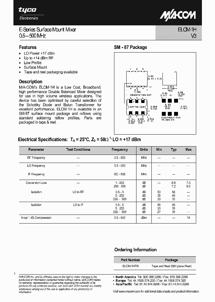 ELCM-1H1_1236798.PDF Datasheet