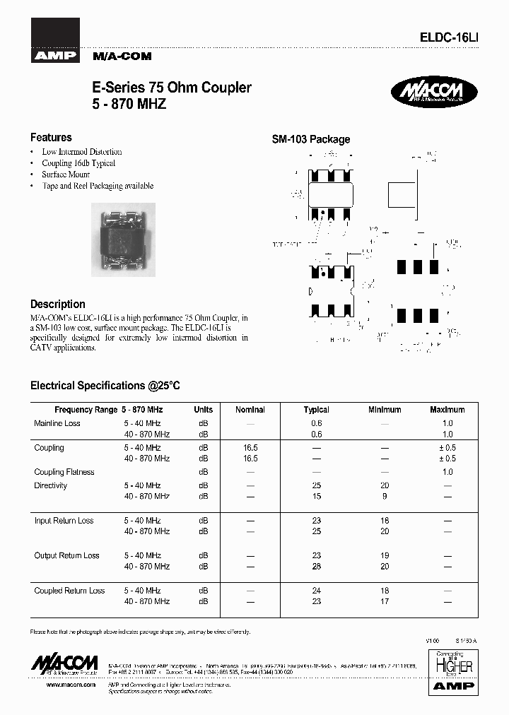 ELDC-16LI_1236830.PDF Datasheet