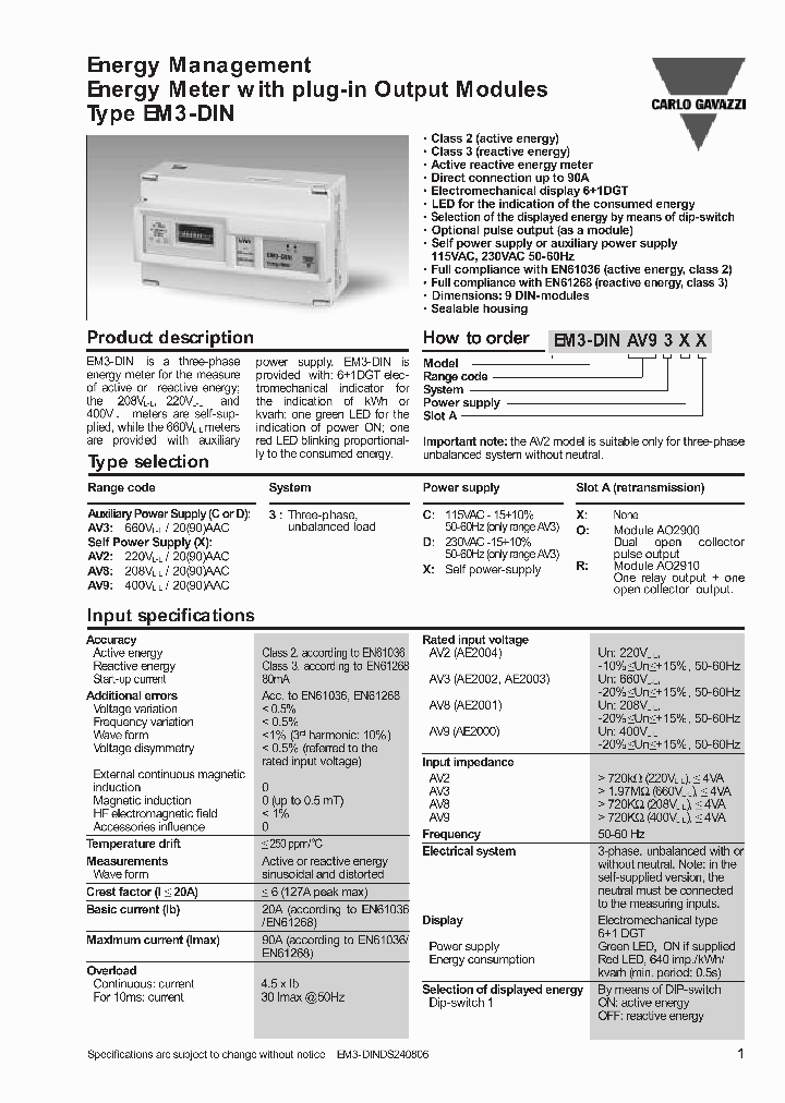 EM3-DINAV93DX_1236930.PDF Datasheet