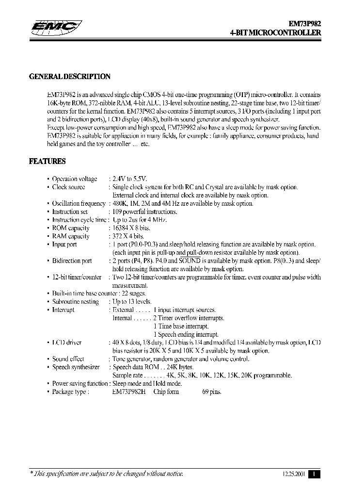 EM73P982_1237067.PDF Datasheet