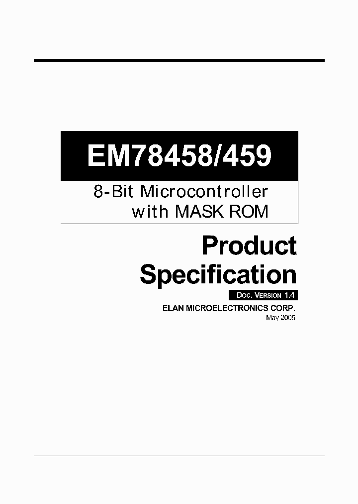 EM78459AM_1237072.PDF Datasheet