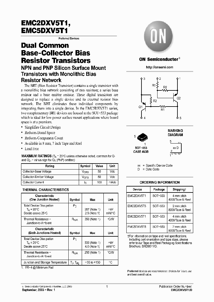 EMC2DXV5T1_1107568.PDF Datasheet