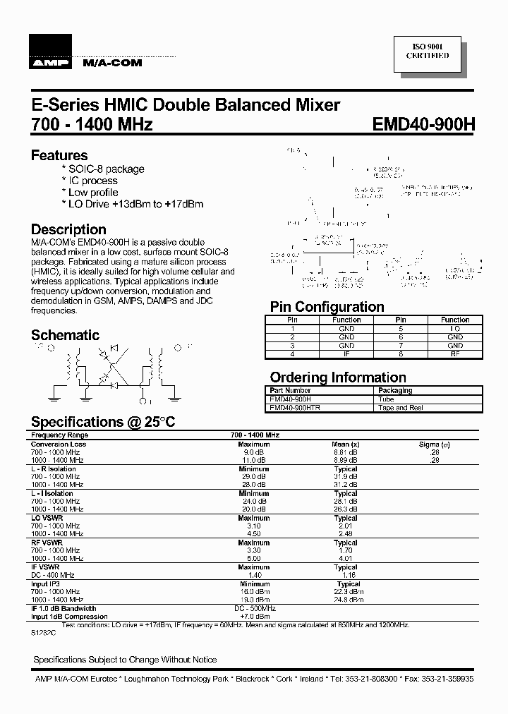 EMD40-900HTR_1237196.PDF Datasheet