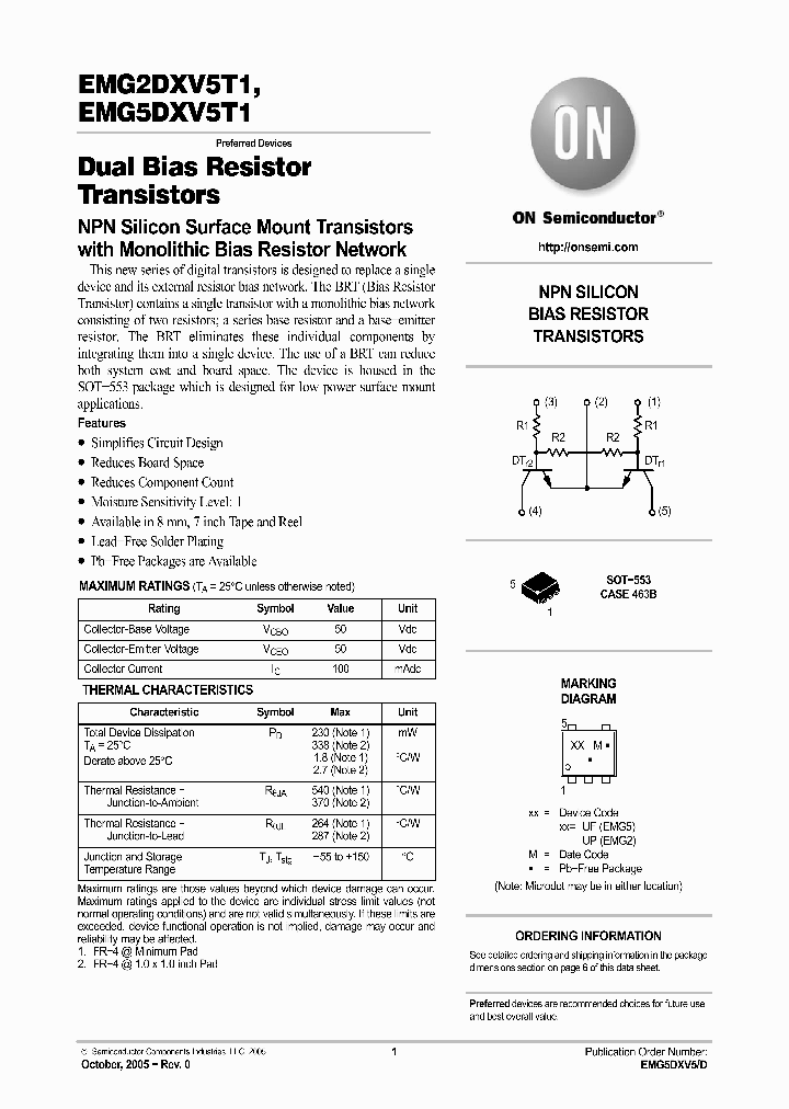 EMG2DXV5T5_705148.PDF Datasheet