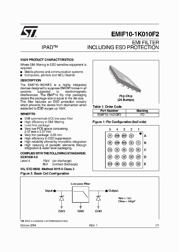 EMIF10-1K010F2_1126032.PDF Datasheet