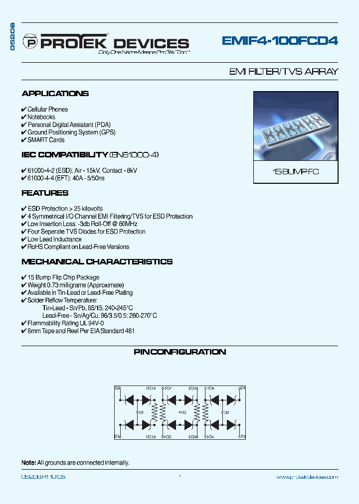 EMIF4-100FCD4_1114373.PDF Datasheet