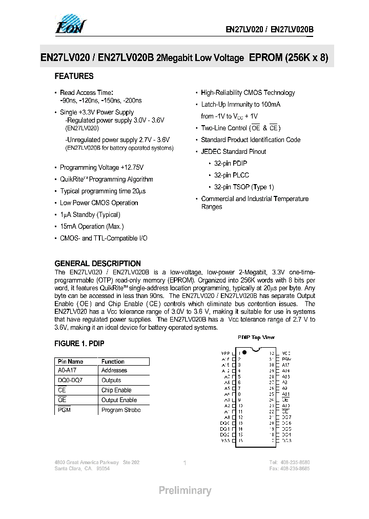 EN27LV020B-90_1237322.PDF Datasheet
