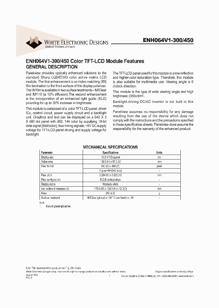 ENH064V1-XXX_1237356.PDF Datasheet